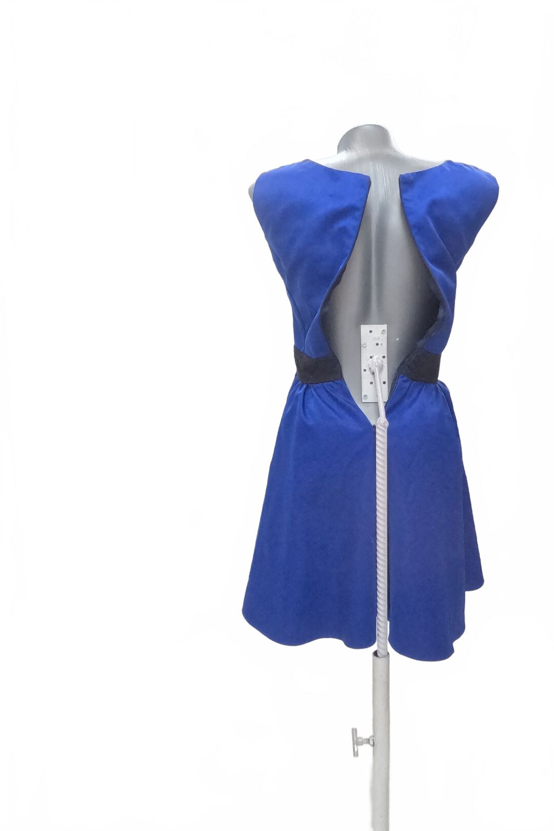 Dámske šaty Genesis, farba modrá, veľkosť 38