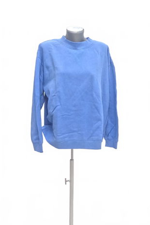 Dámská mikina Bpc Bonprix Collection bez potisku, barva modrá, velikost 48