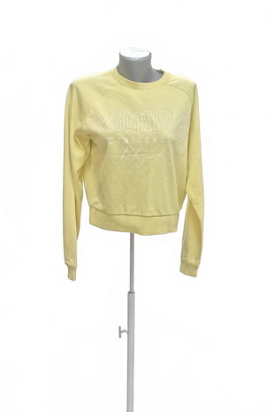 Dámska mikina Tally Weijl bez potlače, farba žltá, veľkosť M