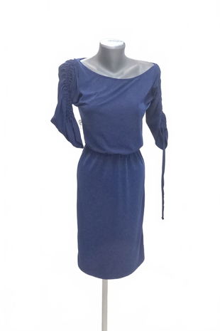Dámske šaty Bodyflirt, farba modrá, veľkosť 32