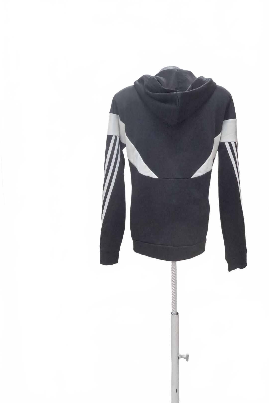 Dámska mikina Adidas bez potlače, farba čierna, veľkosť M