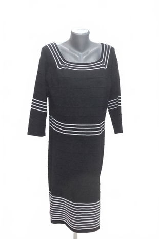 Dámske šaty Bodyflirt, farba čierna, veľkosť 44