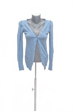 Dámsky sveter Pull&Bear, farba modrá, veľkosť M