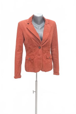 Dámske sako Tom Tailor, farba oranžová, veľkosť 38