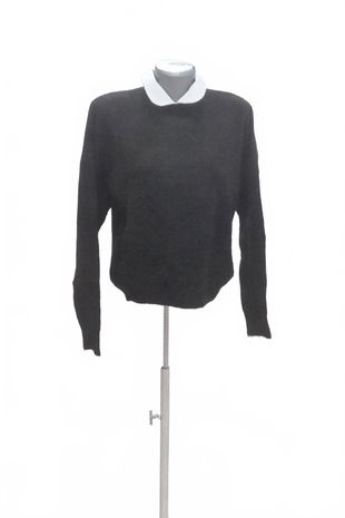 Dámsky sveter Cropp, farba čierna, veľkosť S