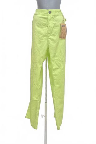 Dámské kalhoty Janina, barva zelená, velikost 5XL