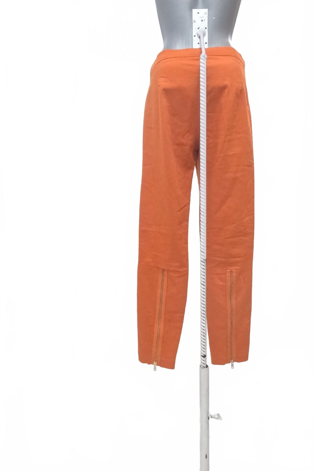 Dámske nohavice Lindex, farba oranžová, veľkosť 38