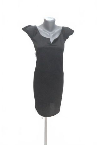 Dámske šaty Fisherfield, farba čierna, veľkosť 38