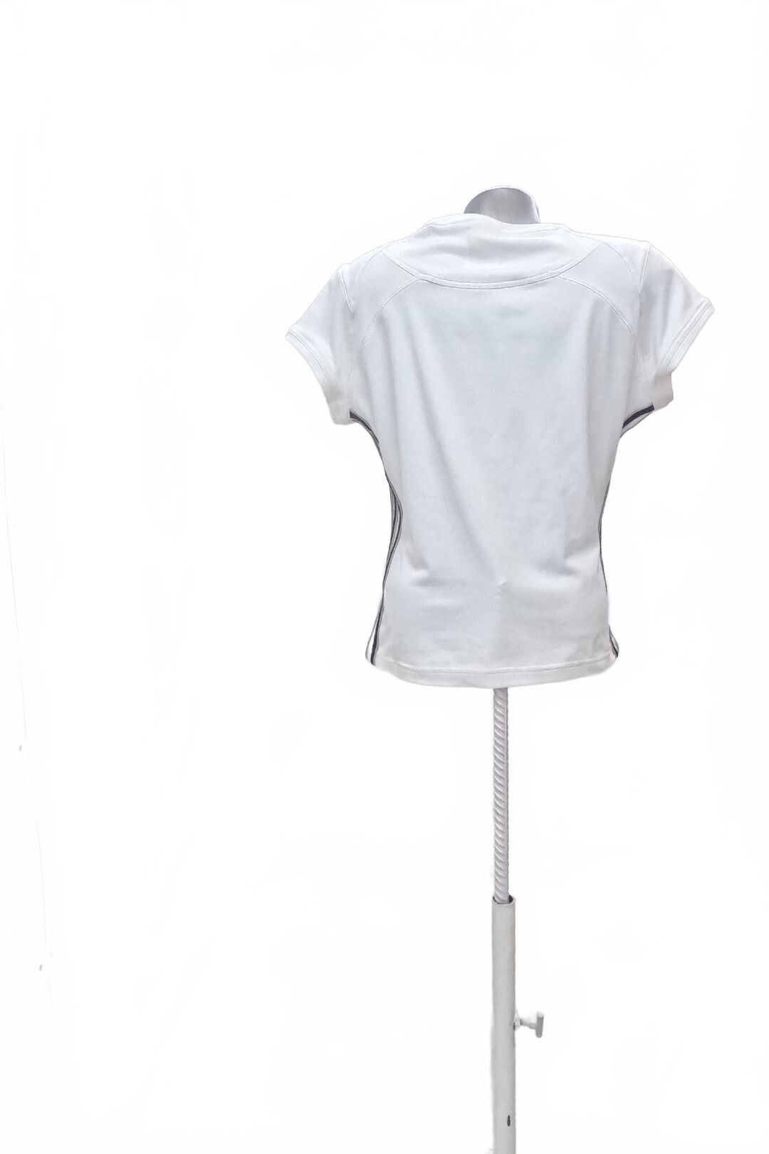 Dámske tričko Adidas bez potlače, farba biela, veľkosť 44