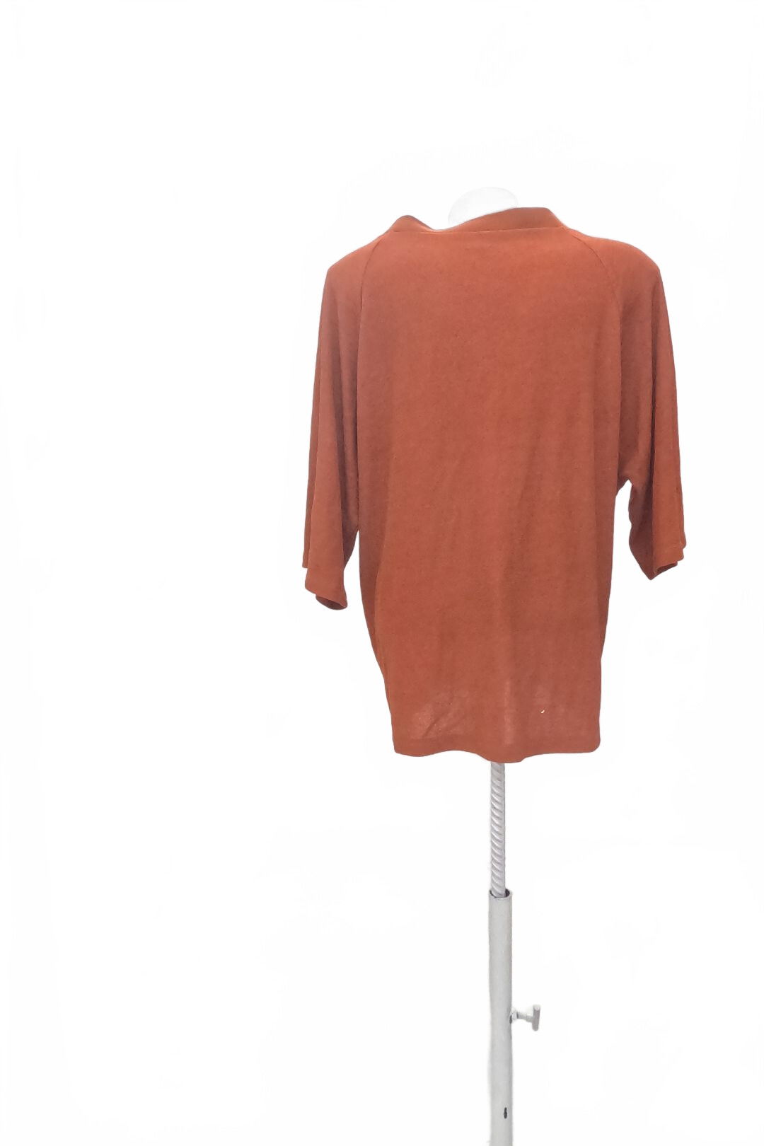 Dámske tričko Lindex bez potlače, farba hnedá, veľkosť M