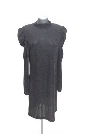 Dámske šaty Laura Torelli, farba čierna, veľkosť M