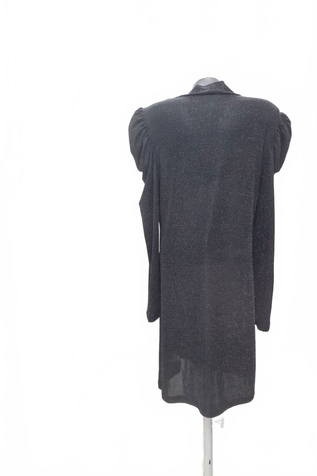 Dámske šaty Laura Torelli, farba čierna, veľkosť M