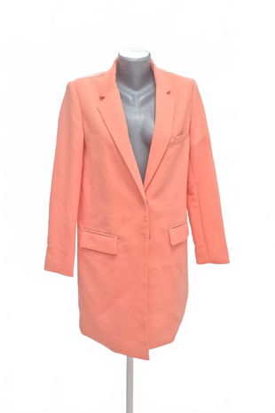 Dámsky kabát Amisu, farba ružová, veľkosť 36