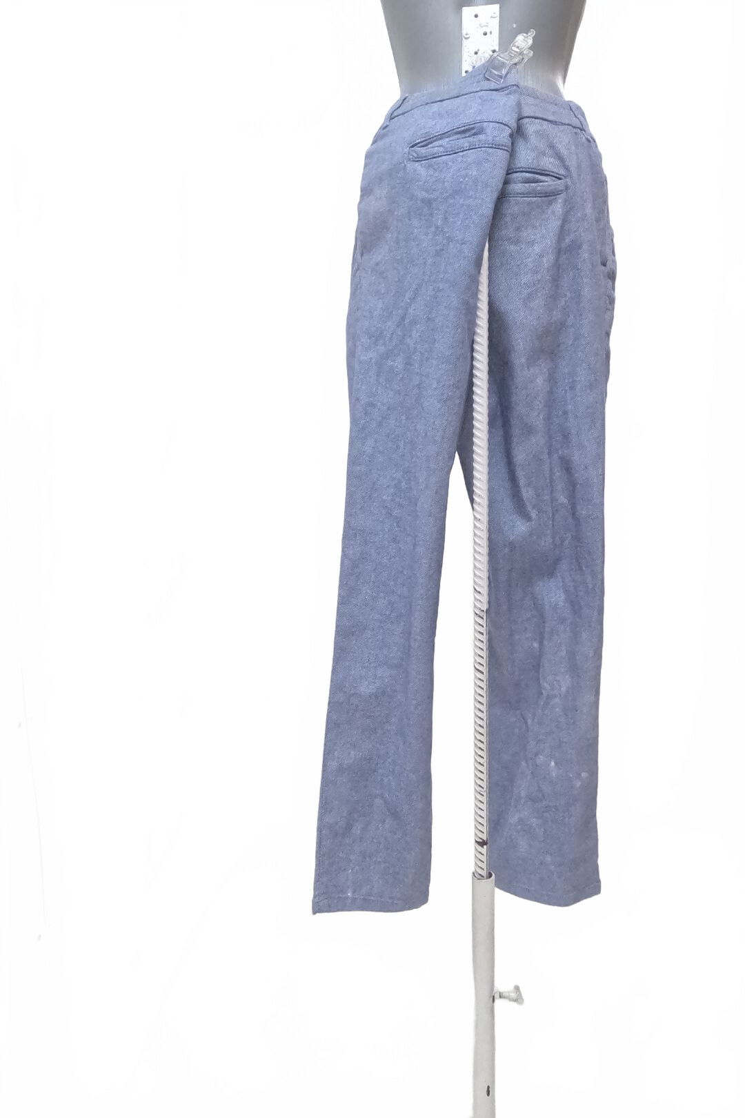 Pánské kalhoty Reserved, barva modrá, velikost L