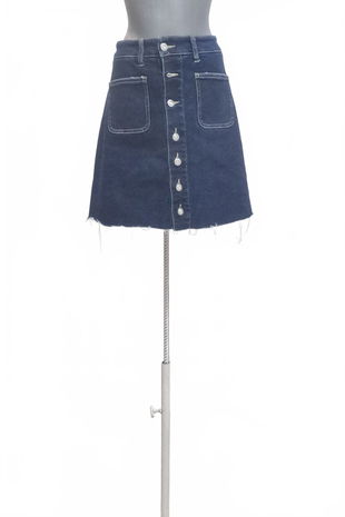 Dámska sukňa Bodyflirt, farba denim, veľkosť 44