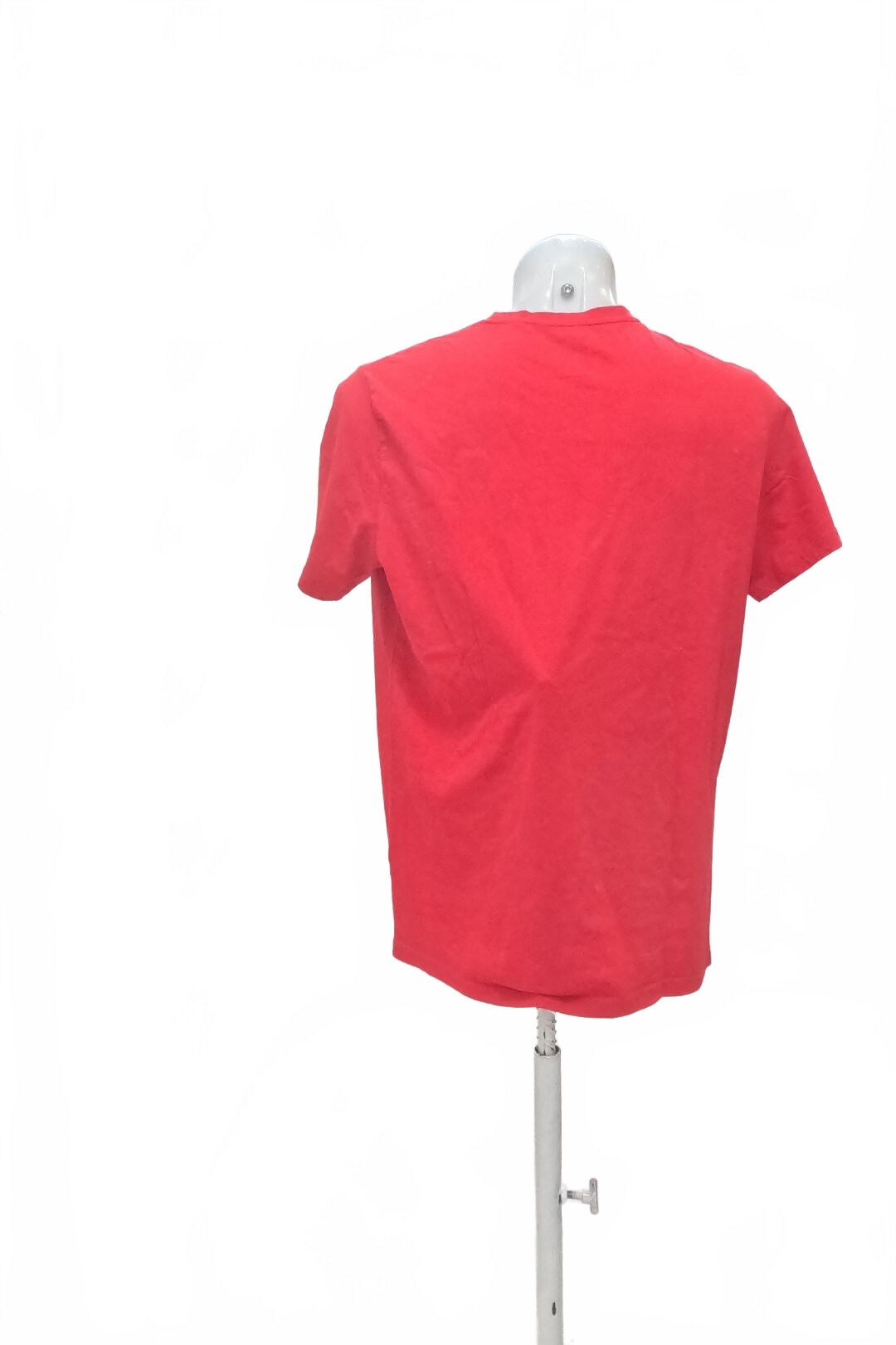 Pánské tričko Terranova s potiskem, barva červená, velikost XL