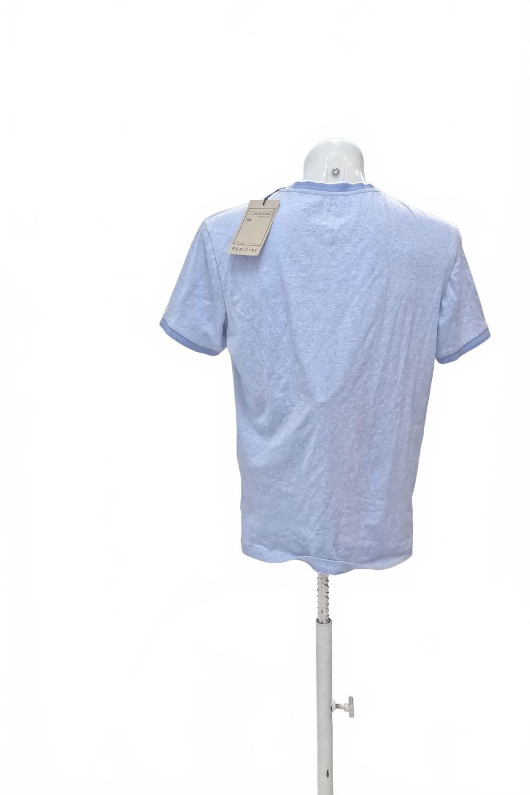 Pánské tričko Medicine bez potisku, barva modrá, velikost M