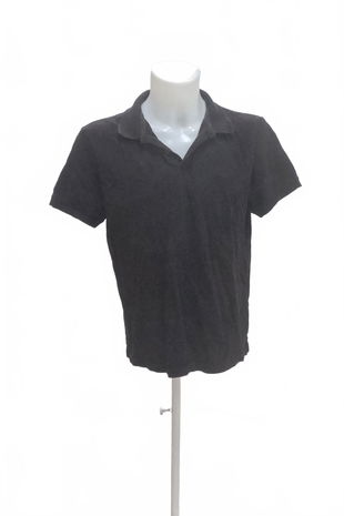 Pánské tričko S.oliver bez potisku, barva černá, velikost L