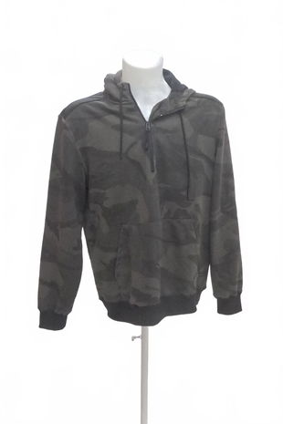 Pánská mikina Genesis bez potisku, barva vzorovaná, velikost L