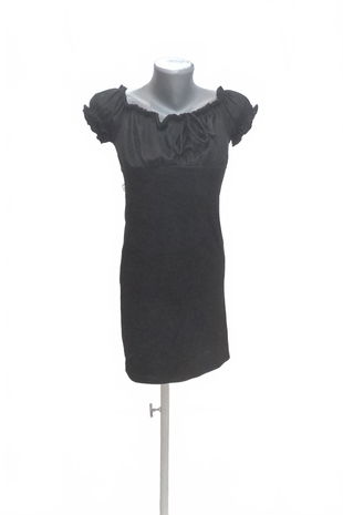 Dámske šaty Fisherfield, farba čierna, veľkosť S