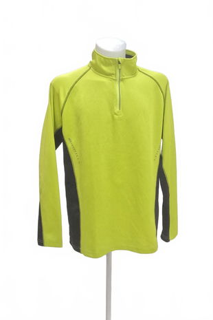 Pánské tričko Crivit bez potisku, barva žlutá, velikost XL