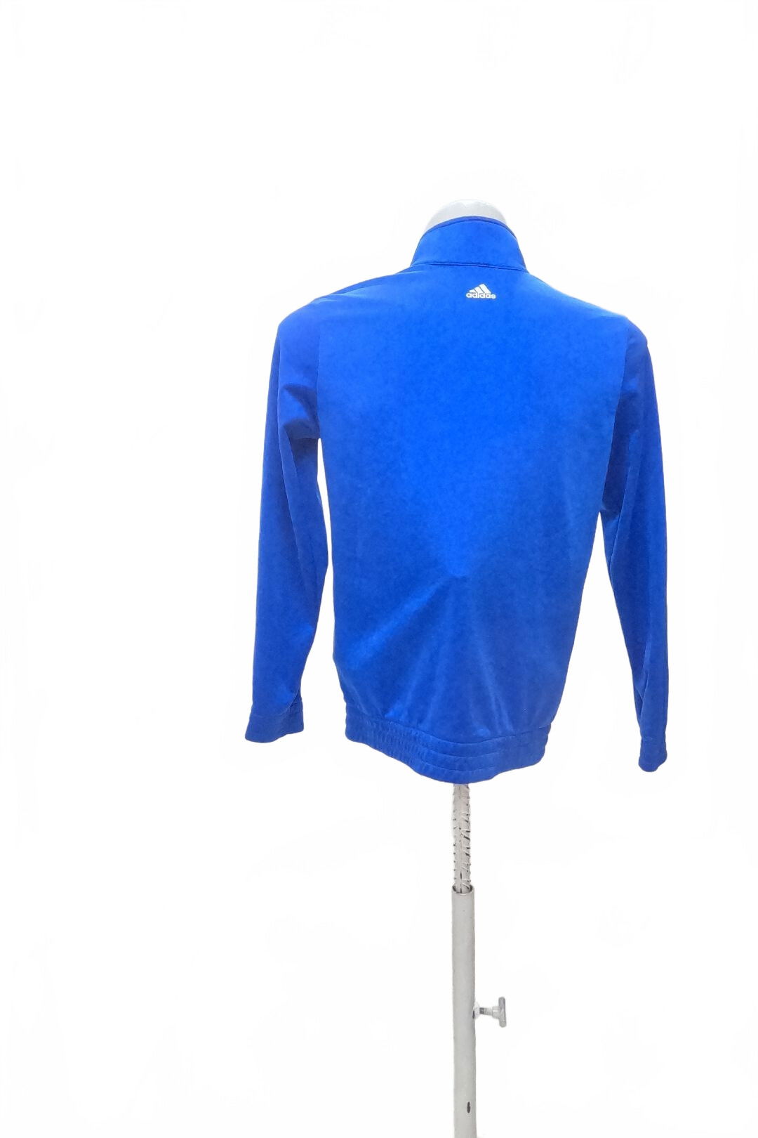 Chlapčenská mikina Adidas s potlačou, farba modrá, veľkosť 158