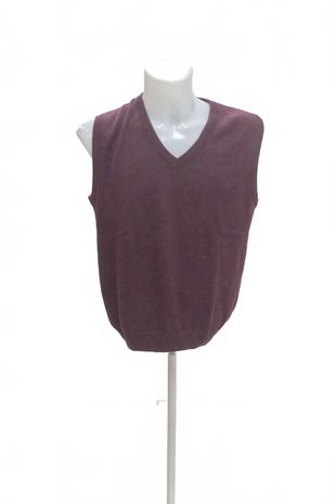Pánská vesta Genesis, barva bordó, velikost M