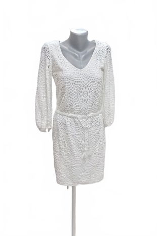 Dámske šaty Reserved, farba biela, veľkosť M