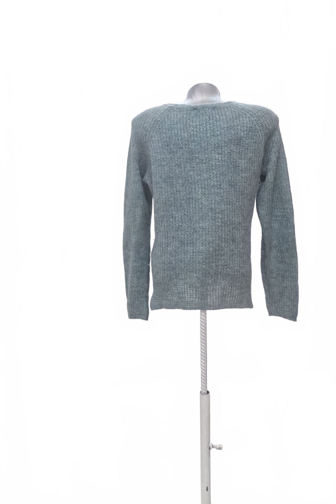 Dámsky sveter Pieces, farba zelená, veľkosť S