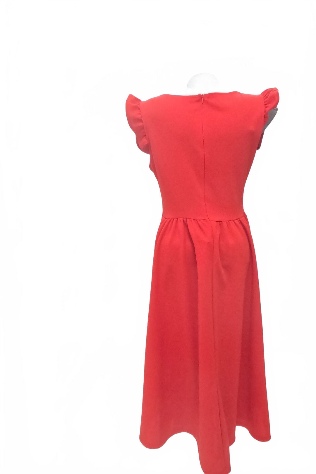 Dámske šaty New Collection, farba červená, veľkosť S