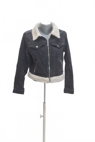 Dámska bunda F&F, farba čierna, veľkosť 42