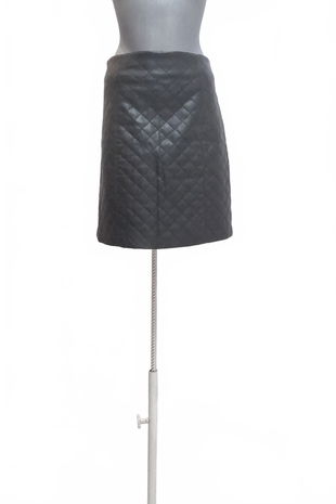 Dámska sukňa Amisu, farba čierna, veľkosť 40