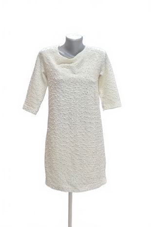 Dámske šaty Reserved, farba biela, veľkosť M