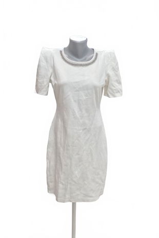 Dámske šaty Esprit, farba biela, veľkosť 40