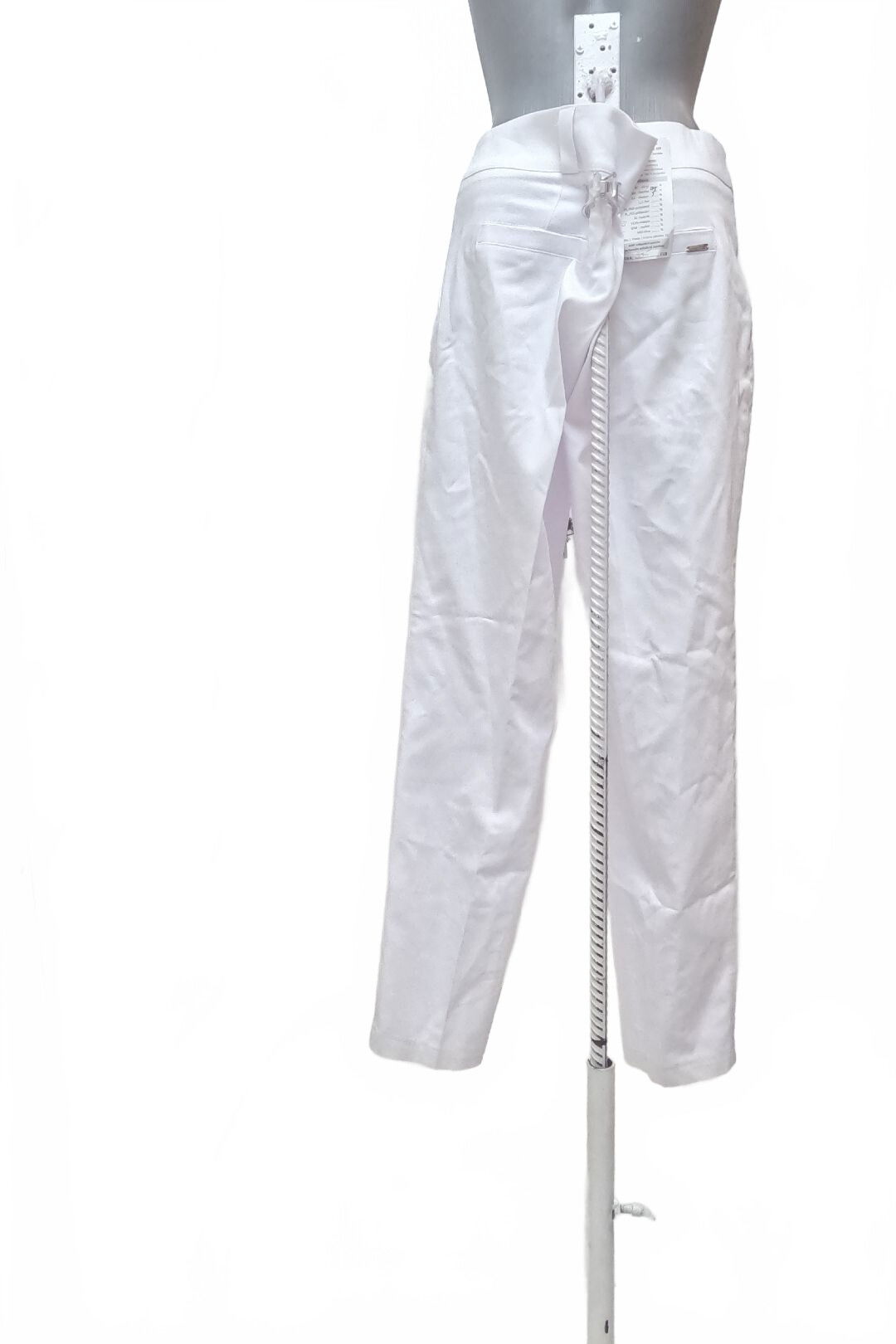 Dámské kalhoty Genesis, barva bílá, velikost 46