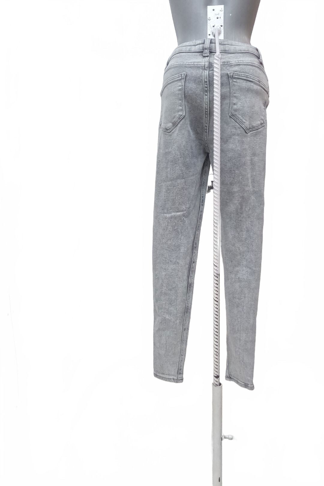 Dámske nohavice Denim Co., farba sivá, veľkosť 36