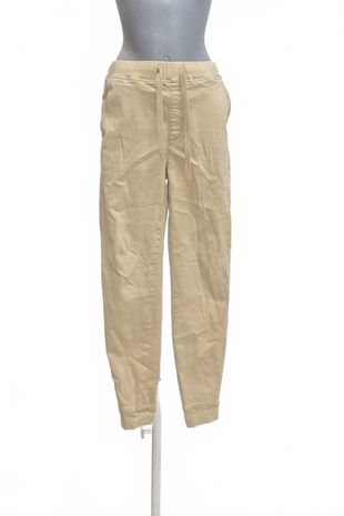 Dámske nohavice Cropp, farba béžová, veľkosť 36