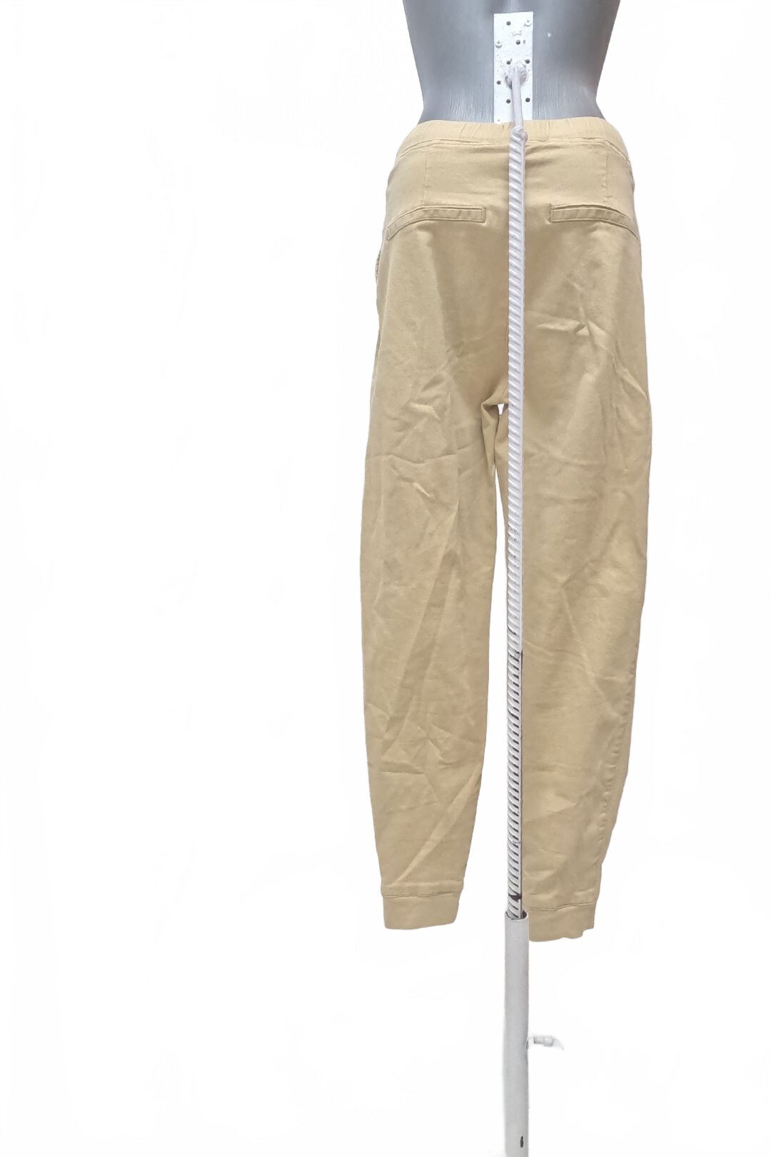 Dámske nohavice Cropp, farba béžová, veľkosť 36