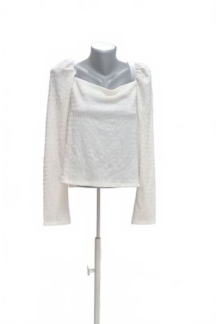 Dámská halenka H&M, barva bílá, velikost XL