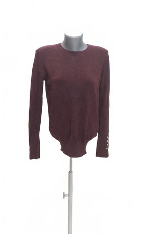 Dámský svetr Zara, barva bordó, velikost XL