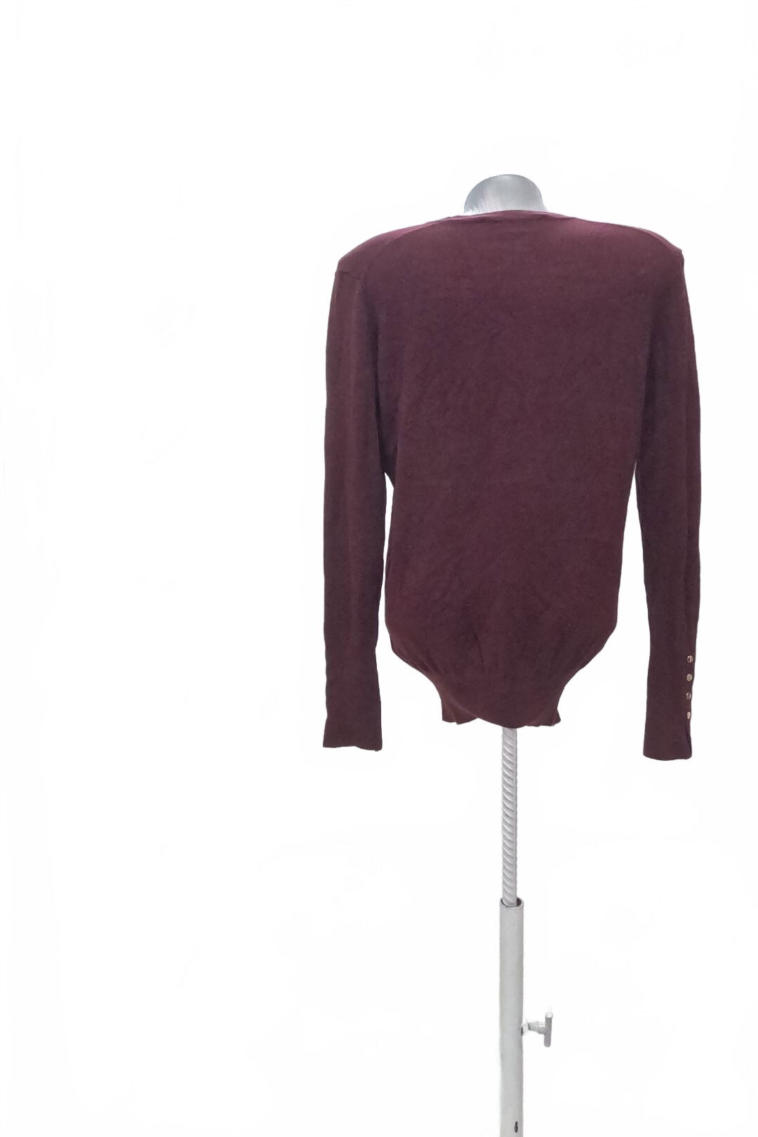 Dámský svetr Zara, barva bordó, velikost XL