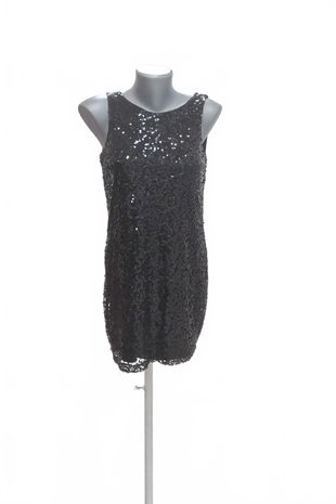 Dámske šaty H&M, farba čierna, veľkosť S