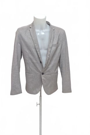 Pánské sako H&M, barva šedá, velikost 48