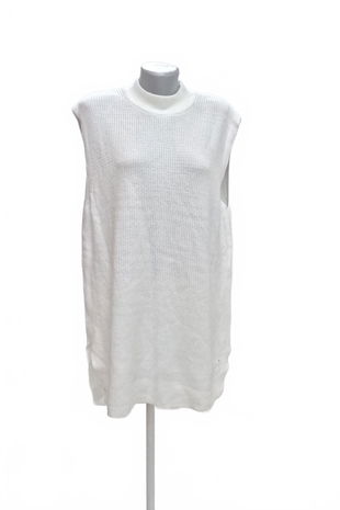 Dámsky sveter Montego, farba biela, veľkosť L