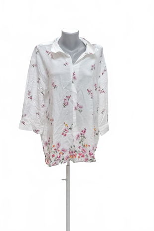 Dámská halenka F&F, barva květovaná, velikost 46