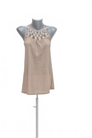 Dámsky top Camaieu, farba béžová, veľkosť M