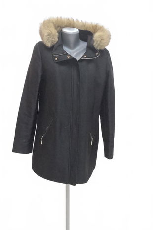 Dámska zimná bunda Promod, farba čierna, veľkosť 40