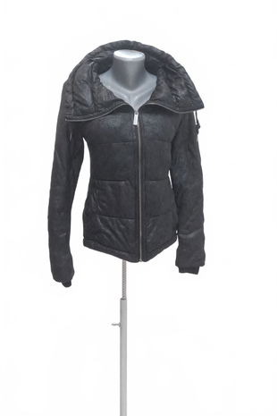 Dámska zimná bunda Kenvelo, farba čierna, veľkosť XS