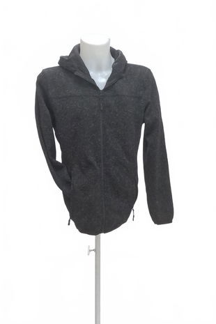 Pánská mikina Genesis bez potisku, barva černá, velikost S