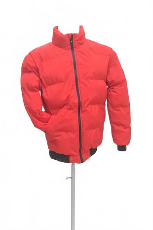 Pánská zimní bunda Genesis, barva červená, velikost S